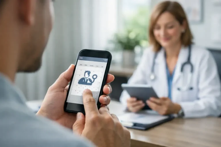 Agendar consulta médica desde celular fácil