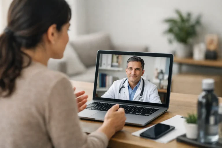Consulta médica particular en línea: cuándo conviene