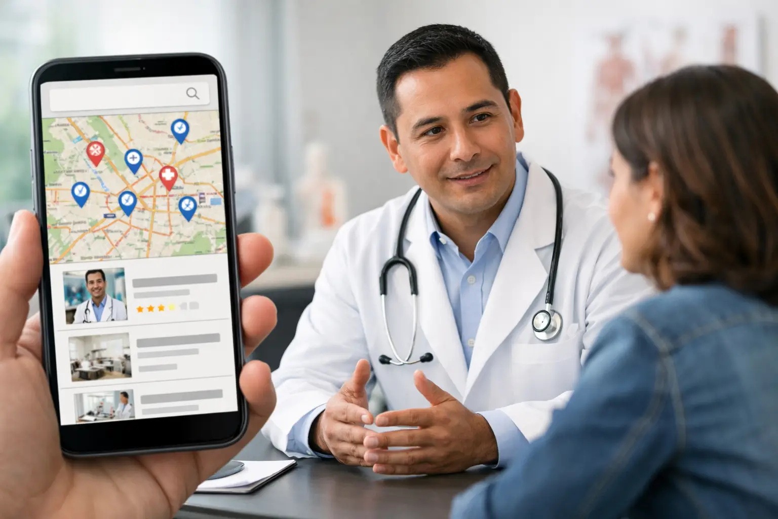 Atraer pacientes con Google médico en México