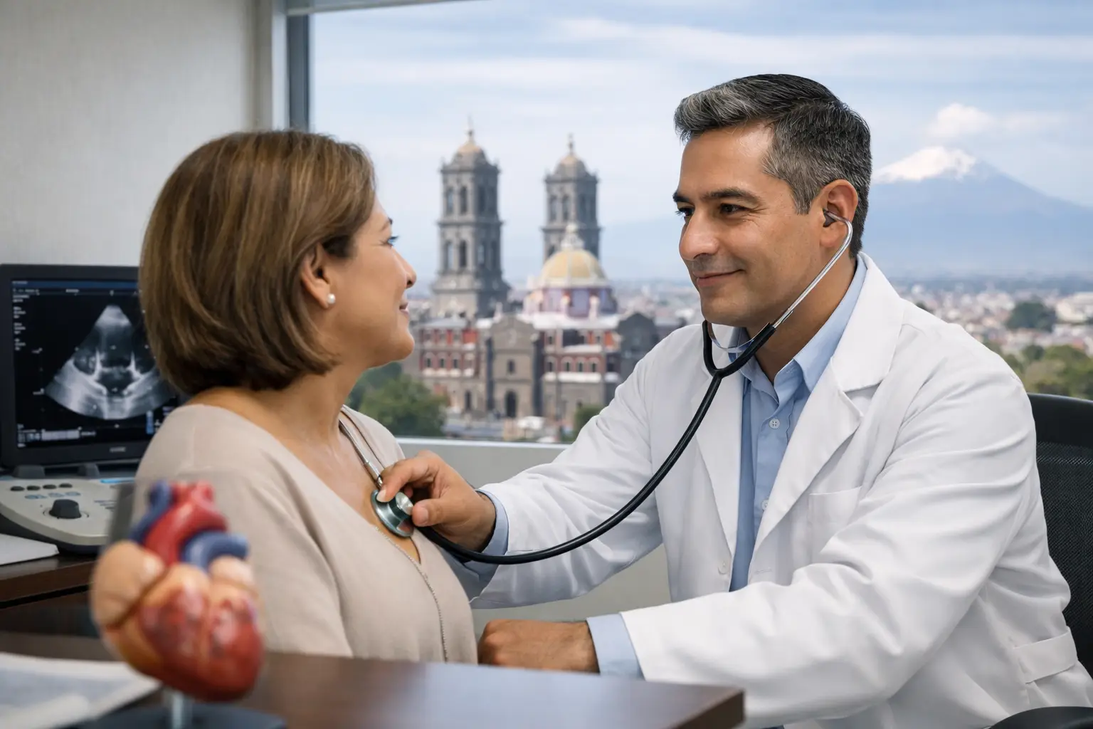Cardiólogo en Puebla con cédula verificada