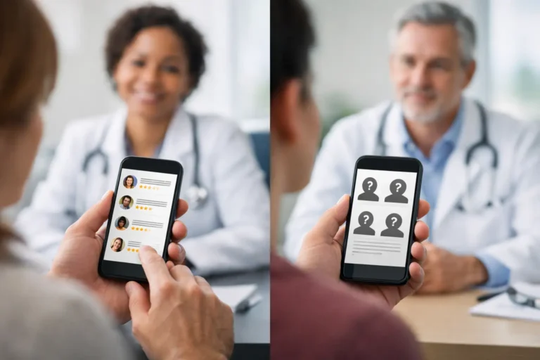 Reseñas verificadas o anónimas para elegir médico
