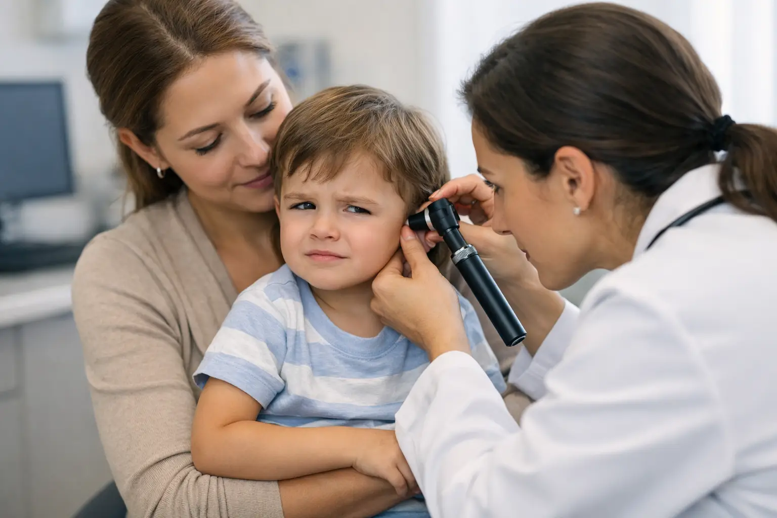 Cómo identificar otitis infantil en casa