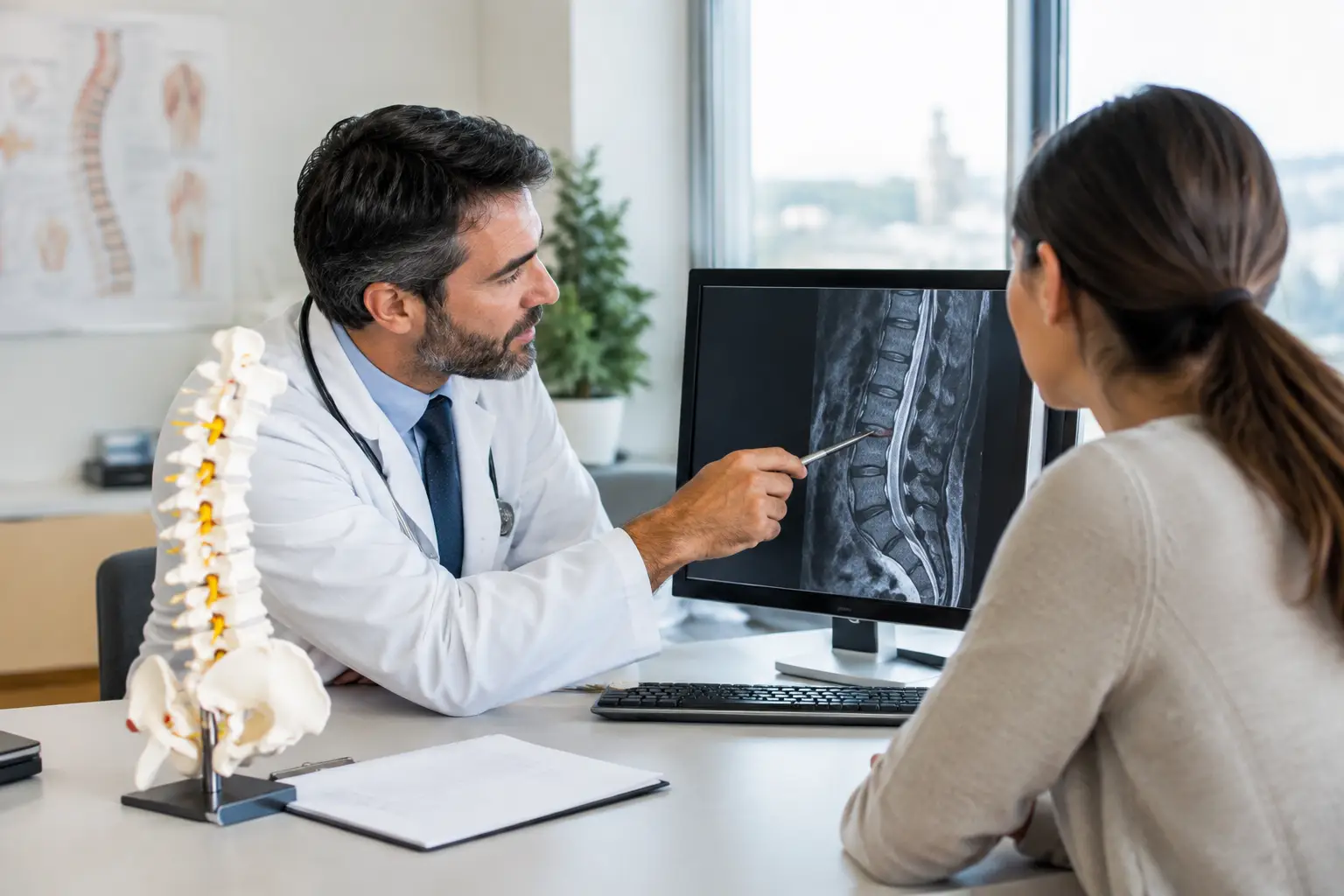Cuándo operar una hernia discal y cuándo no